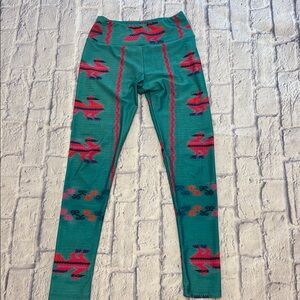 GoldSheep Printed Leggings Size Large